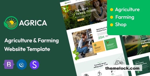 Agrica - Agriculture HTML Template