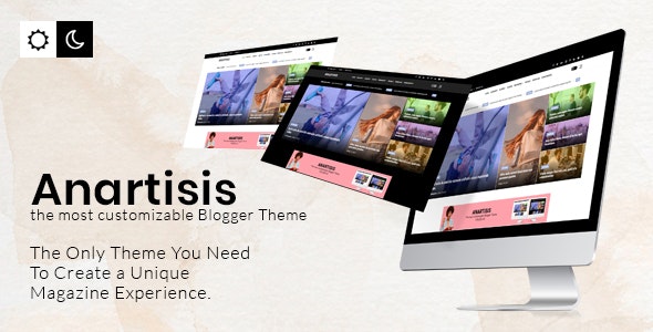 Anartisis News & Magazine Blogger Theme