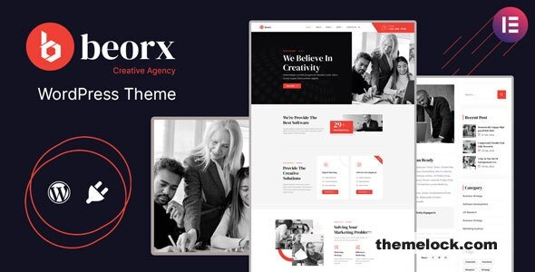 Beorx Creative Agency WordPress Theme