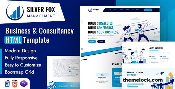 Silver Fox Business & Consultancy HTML Template