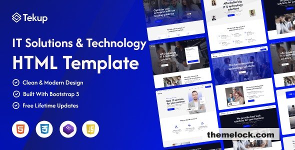 Tekup Technology IT Services Html Template