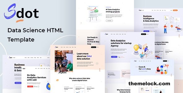 Sdot Data Science HTML Template