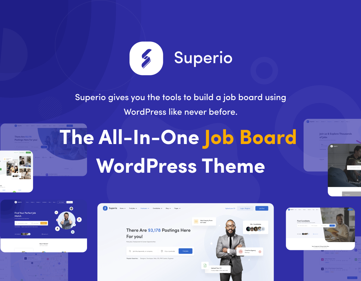 Superio Job Board WordPress Theme