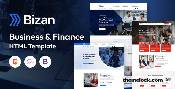 Bizan Business and Finance HTML5 Template