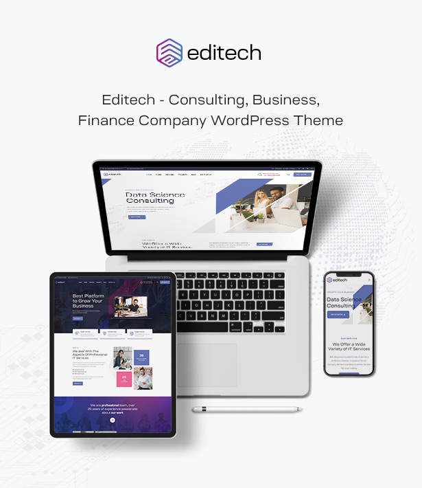 Editech Corporate Business WordPress Theme