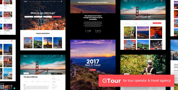 Grand Tour - Tour Travel WordPress Theme