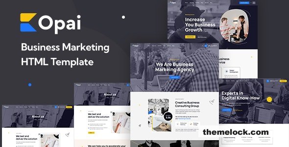 Opai Business Marketing HTML Template